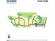 Community map with lot numbers, street names, and nearby water features at 1125 Dartford Green Pl, Wake Forest, NC 27587