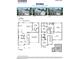 Detailed floor plan of a two-story home with 4-5 beds and 3 baths at 1125 Dartford Green Pl, Wake Forest, NC 27587