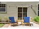 Inviting backyard patio with outdoor seating, perfect for relaxing and enjoying the outdoor scenery at 12320 Tetons Ct, Durham, NC 27703