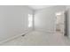 Bright bedroom features neutral colors, carpeted floor and natural light at 1304 Rodessa Run, Raleigh, NC 27607