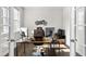 Bright home office with natural light and a desk setup for remote work at 132 Yellow River Way, Garner, NC 27529