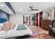 Cozy bedroom with stylish decor, comfortable bedding, and an open floor plan at 1504 Hemlock Hill Dr, Durham, NC 27703