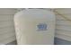 Exterior view of a white propane tank with the Eddins Oil Co. label on the side at 160 Inverness St, Zebulon, NC 27597