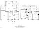 Detailed floor plan showcasing layout and dimensions of this spacious home at 185 Twilight Trl, Willow Springs, NC 27592