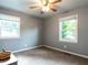 Bedroom with natural light and ceiling fan at 203 Lane Of Sir Kay, Garner, NC 27529