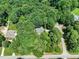 A wooded homesite featuring mature trees and landscaping in a quiet neighborhood at 2401 Worthing Ct, Wake Forest, NC 27587