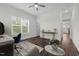 Versatile office space with hardwood floors, natural light, and stylish furniture at 3053 Roy Ct, Apex, NC 27523
