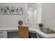 Bright office with a modern design and white trim at 3053 Roy Ct, Apex, NC 27523