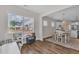 Playroom with view to kitchen and dining area at 3181 Zebroid Way, New Hill, NC 27562