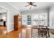 Bonus room with hardwood floors and lots of natural light at 3304 Buck Run Trl, Wake Forest, NC 27587