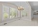 Sun-filled dining area featuring large windows offering great natural light at 3600 Trail 23 St, Durham, NC 27707