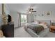 Comfortable bedroom featuring a ceiling fan, neutral walls, and carpeted floors at 385 Jackson Pond Dr, Smithfield, NC 27577