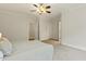 Bedroom featuring neutral colors and multiple doorways at 400 Indian Elm Ln, Cary, NC 27519