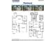 Floorplan of a two-story home with a two-car garage and multiple bedrooms at 409 Falls Bluff Dr, Wake Forest, NC 27596