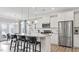 Beautiful kitchen with stainless steel appliances and ample counter space at 413 Falls Bluff Dr, Wake Forest, NC 27587