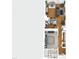 Floorplan showcasing an apartment with a bedroom, kitchen, bathroom and living room at 444 S Blount St # 209, Raleigh, NC 27601