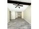 Inviting living room showcases stylish floors, neutral walls, and multiple entry points at 5 Sue Ann Ct, Durham, NC 27704