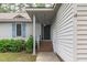 The home features a welcoming front porch with a classic entrance and neat landscaping at 502 Hillcrest Rd, Apex, NC 27502
