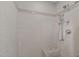 Neutral colored tile shower with dual shower heads and seating at 502 Hillcrest Rd, Apex, NC 27502