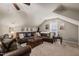 A finished attic is a bright and cozy living area at 508 Morning Oaks Dr, Holly Springs, NC 27540