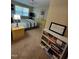 Bedroom boasts carpet, bright light from the window, bed, and dresser for storage at 5126 Thornton Knoll Way, Raleigh, NC 27616