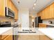 This kitchen has stainless steel appliances and is 19 minutes to downtown Durham at 603 Red Cedar Cir, Durham, NC 27712