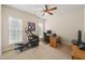 Bedroom featuring exercise equipment and neutral decor at 610 Mixboro Dr, Cary, NC 27519