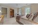 Bedroom with large windows and a bookshelf at 8909 Wellsley Way, Raleigh, NC 27613