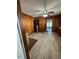 Spacious kitchen featuring tile flooring and wood paneling at 906 Camden Ave, Durham, NC 27701