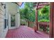Outdoor deck space offering a relaxing atmosphere and views of the surrounding landscape at 105 Walter Hagen Dr, Mebane, NC 27302