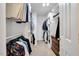 Spacious walk-in closet with ample shelving and hanging space, perfect for organization at 105 Walter Hagen Dr, Mebane, NC 27302