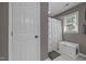 Bathroom with a shower/tub and additional storage at 112 Autumn Ridge Dr, Knightdale, NC 27545