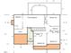 Second level floor plan featuring bedrooms, bathrooms, closets, and primary bedroom with ensuite bathroom at 12620 Waterlow Park Ln, Raleigh, NC 27614