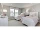 Charming bedroom with twin beds and bright, cheerful decor at 199 Glen Hollow Dr, Raleigh, NC 27604