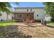Backyard featuring a patio, screened porch, and inviting ambiance at 2027 River Grove Ln, Knightdale, NC 27545