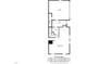 Detailed floor plan of the home highlighting square footage and room layout at 205 Northfield Dr, Raleigh, NC 27609