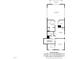 Second floor layout featuring primary bedroom, bath, and additional bedroom at 205 Northfield Dr, Raleigh, NC 27609
