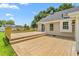 Beautiful backyard deck perfect for outdoor activities and relaxation at 232 S Marshall St, Graham, NC 27253