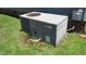 AC unit behind the home in the yard at 2662 Walas Ct, Creedmoor, NC 27522
