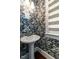 Powder room with pedestal sink and designer wall coverings at 300 W Roanoke Park Dr, Raleigh, NC 27608