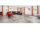 Spacious basement area with multiple windows, orange curtains, and ample room for recreation and relaxation at 3315 Swepsonville Saxapahaw Rd, Graham, NC 27253