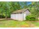 Outdoor shed surrounded by a lot of trees at 3315 Swepsonville Saxapahaw Rd, Graham, NC 27253