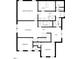 This floor plan shows the layout of the home's upper level at 503 Bendemeer Ln, Rolesville, NC 27571