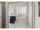 Luxurious bathroom showcases a glass-enclosed shower with elegant marble tiling and modern fixtures at 507 Turmeric Ln, Durham, NC 27713