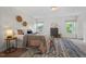 Comfortable main bedroom with bright windows, neutral décor, and a spacious layout at 507 Turmeric Ln, Durham, NC 27713