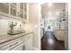 Charming kitchen with custom cabinets, granite countertops, and an open layout at 7809 Chestnut Branch Ct, Raleigh, NC 27612