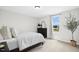Bright bedroom featuring a full bed, dresser, and window views at 81 Olive Branch Dr, Smithfield, NC 27577