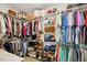 Large walk-in closet with custom shelving and lots of storage at 81 Olive Branch Dr, Smithfield, NC 27577