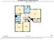 Second floor plan featuring bedrooms, bathrooms, closets, and primary bedroom suite layout at 857 Stable Fern Dr, Fuquay Varina, NC 27526
