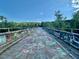 Eye-level view of a graffiti-covered bridge at 94 Bynum Church Rd, Pittsboro, NC 27312